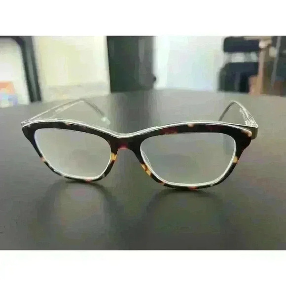 Juicy Couture Eyeglass Frames JU152 OE D2 135 Tortoise Clear Silver Turquoise - Picture 4 of 6